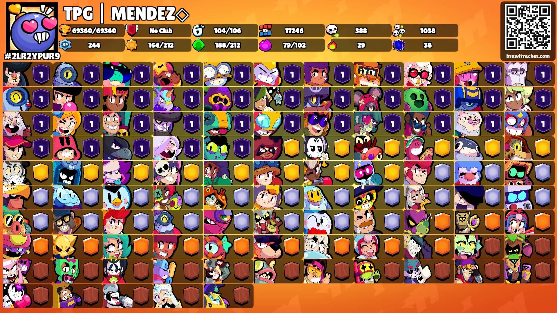 TPG | MENDEZ◇'s Ranks