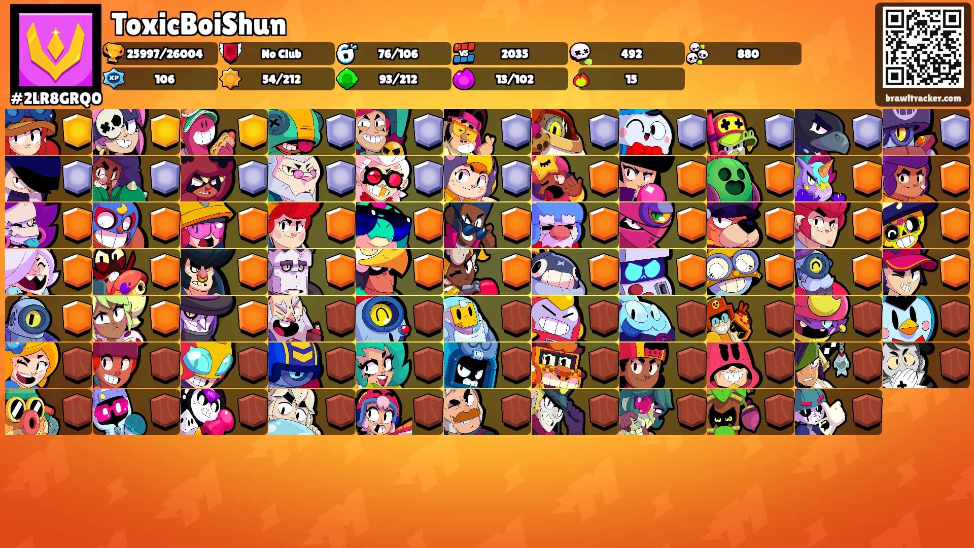 ToxicBoiShun's Ranks