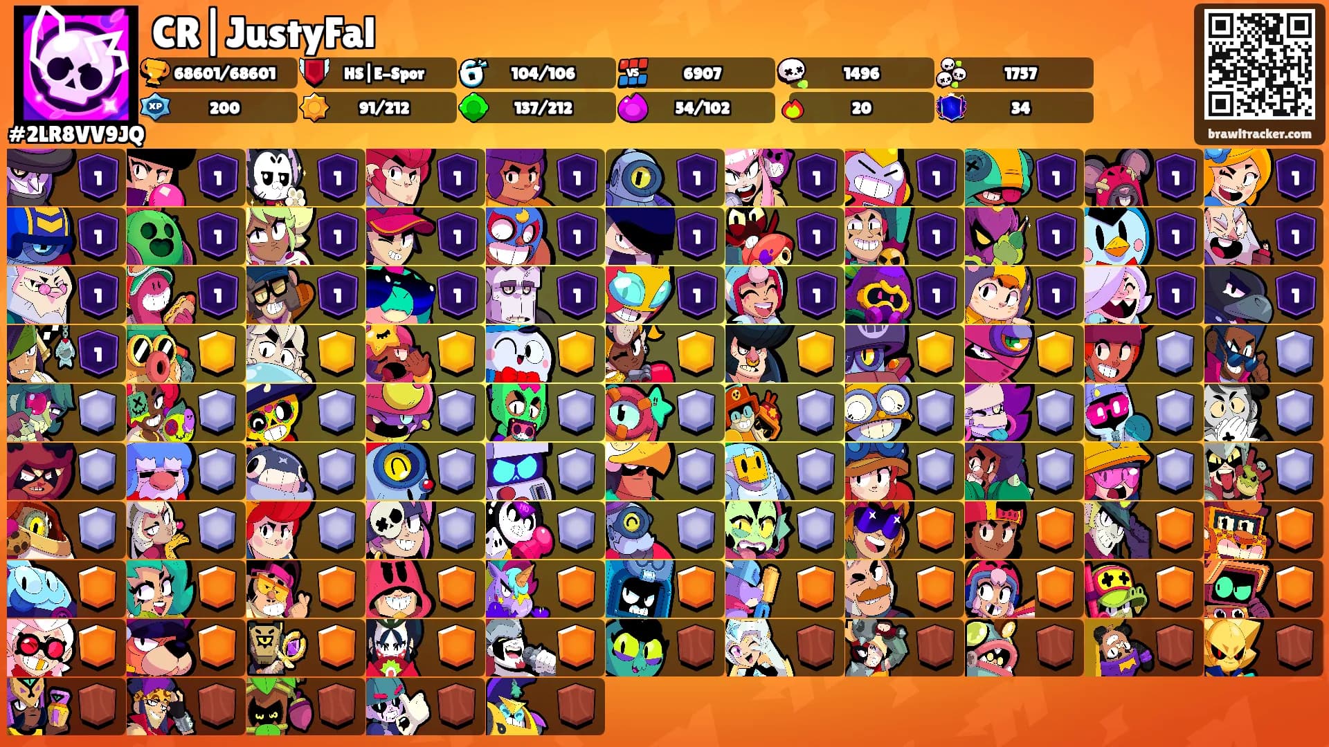 CR|JustyFal's Ranks