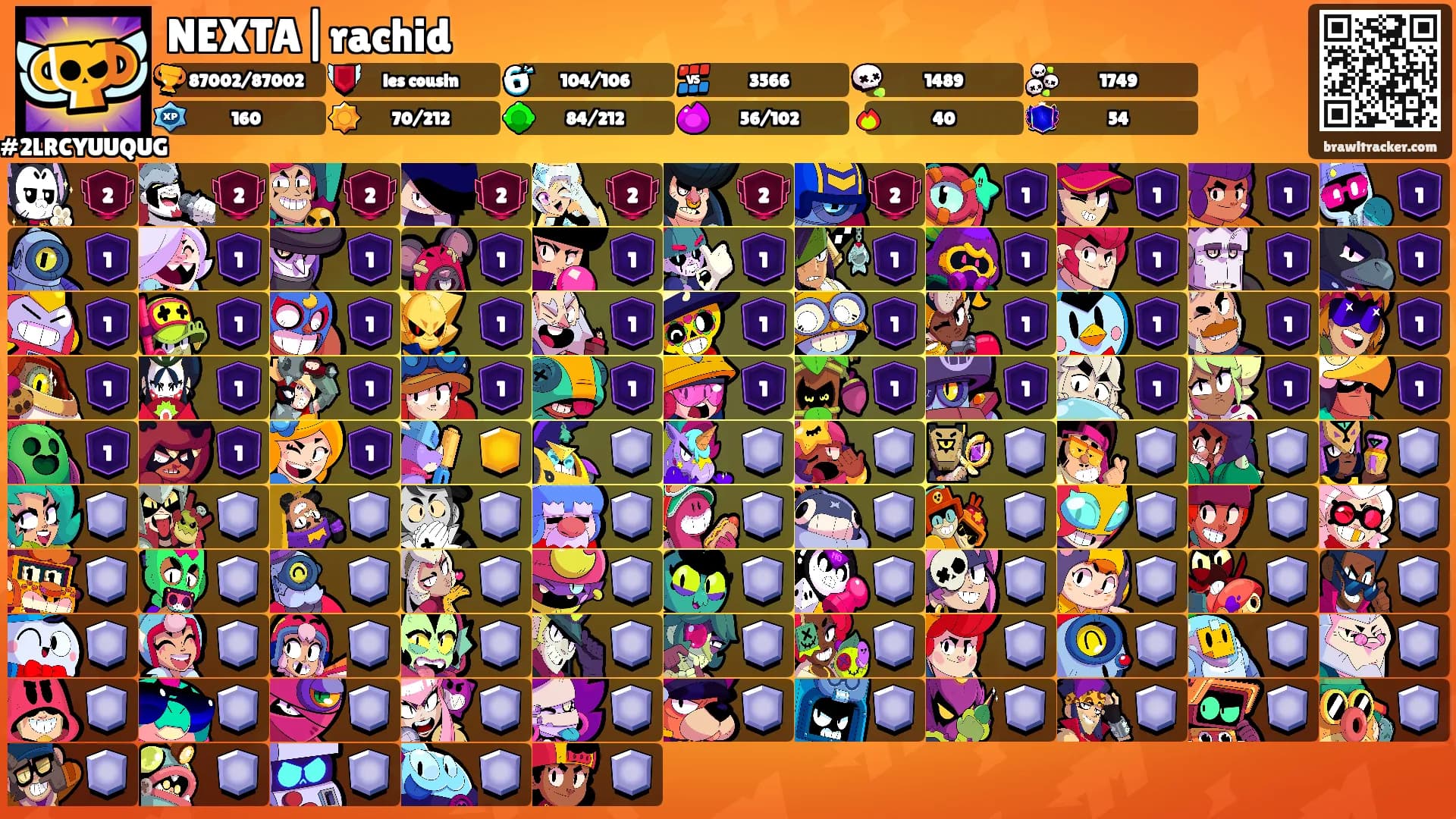 NEXTA|rachid's Ranks