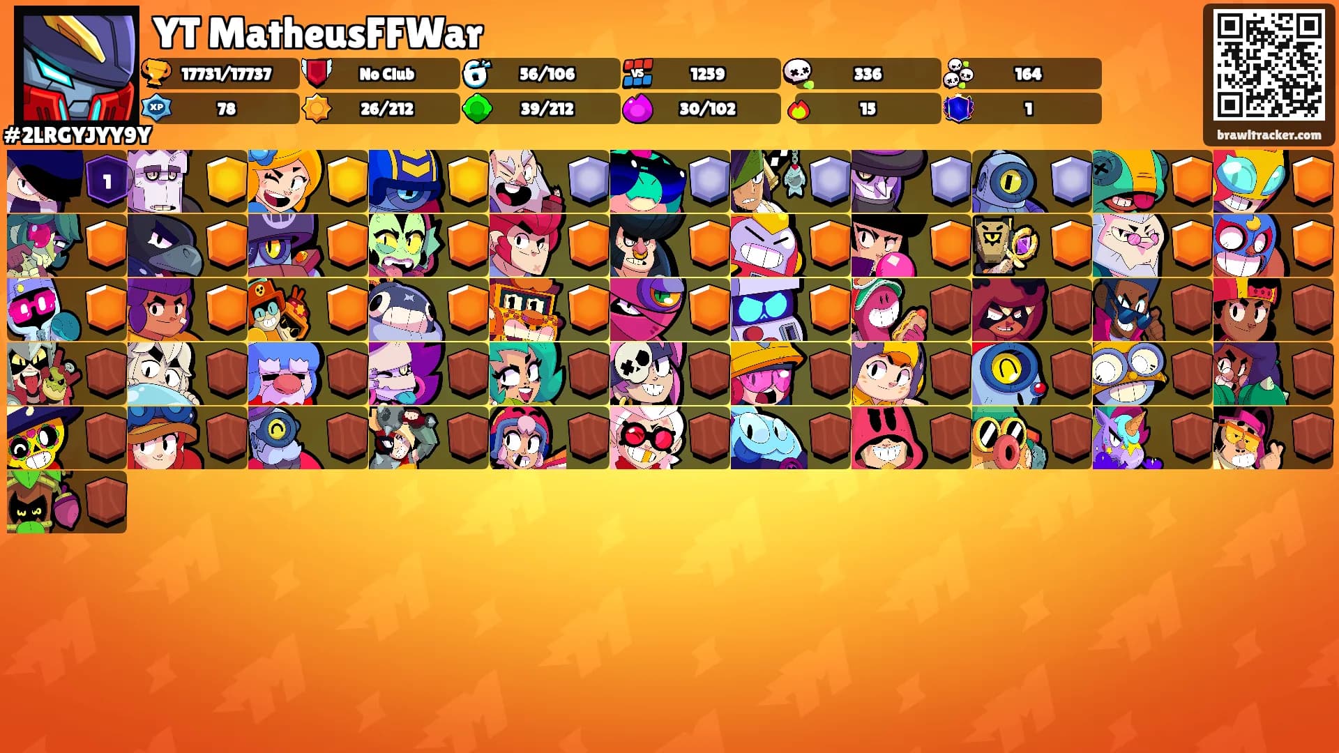 YT MatheusFFWar's Ranks