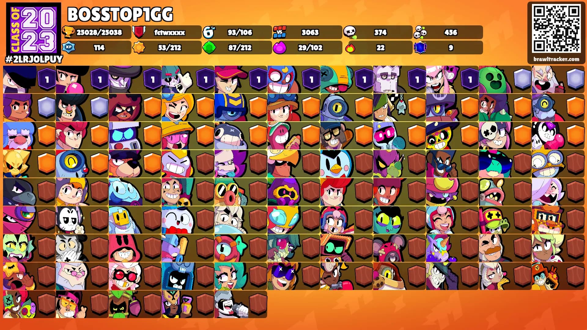 BOSSTOP1GG's Ranks