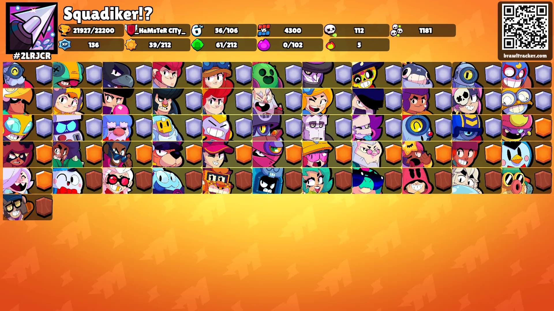 Squadiker!?'s Ranks