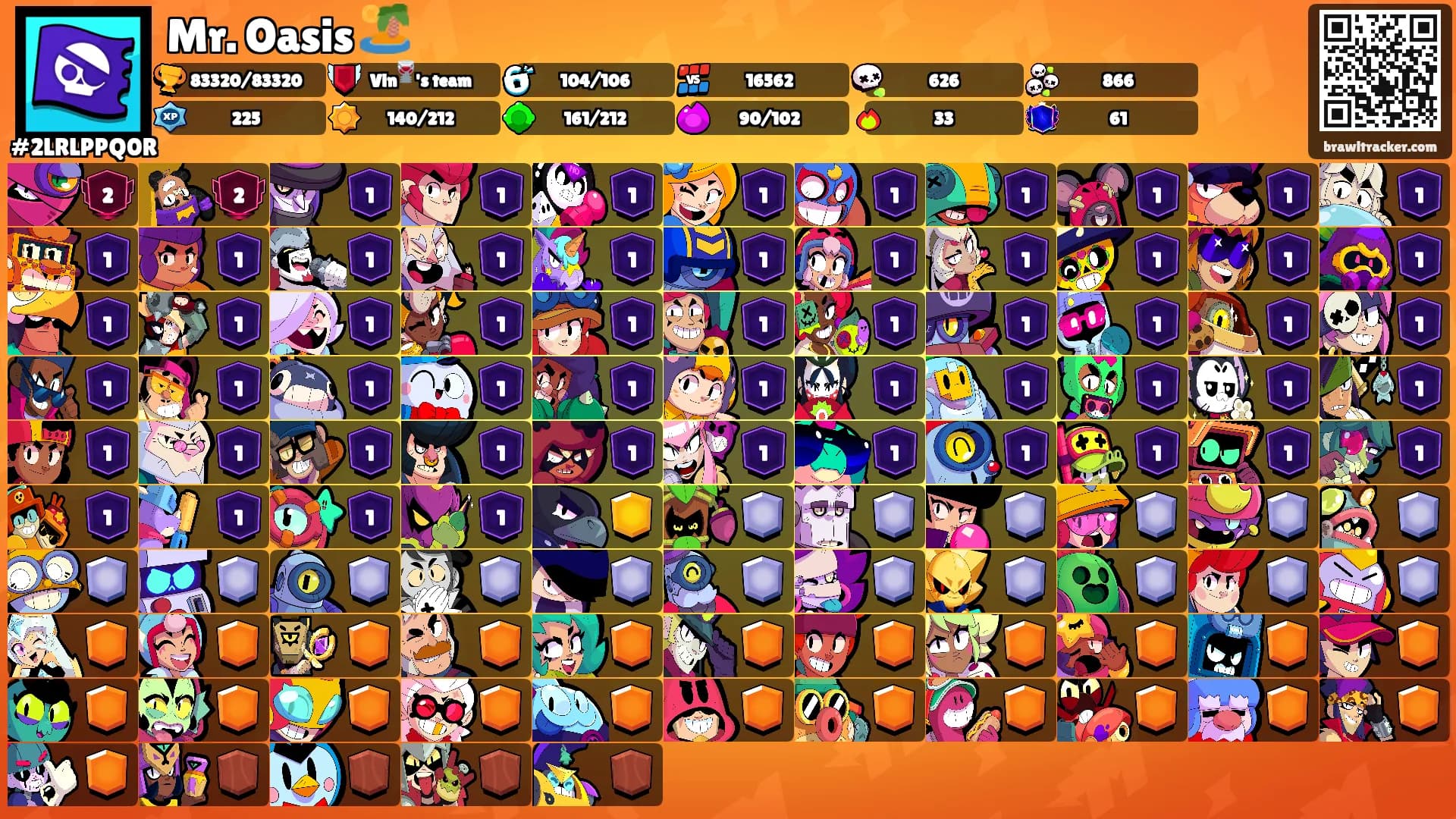 Mr. Oasis 🏝️'s Ranks