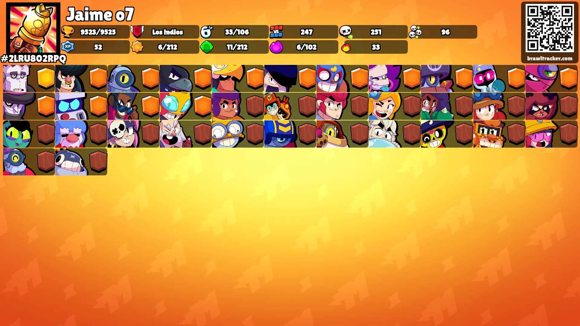 Jaime o7's Ranks