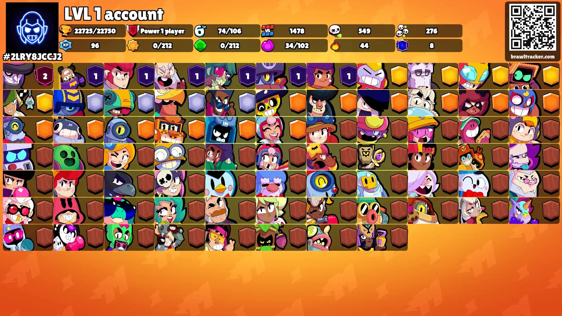 LVL 1 account's Ranks