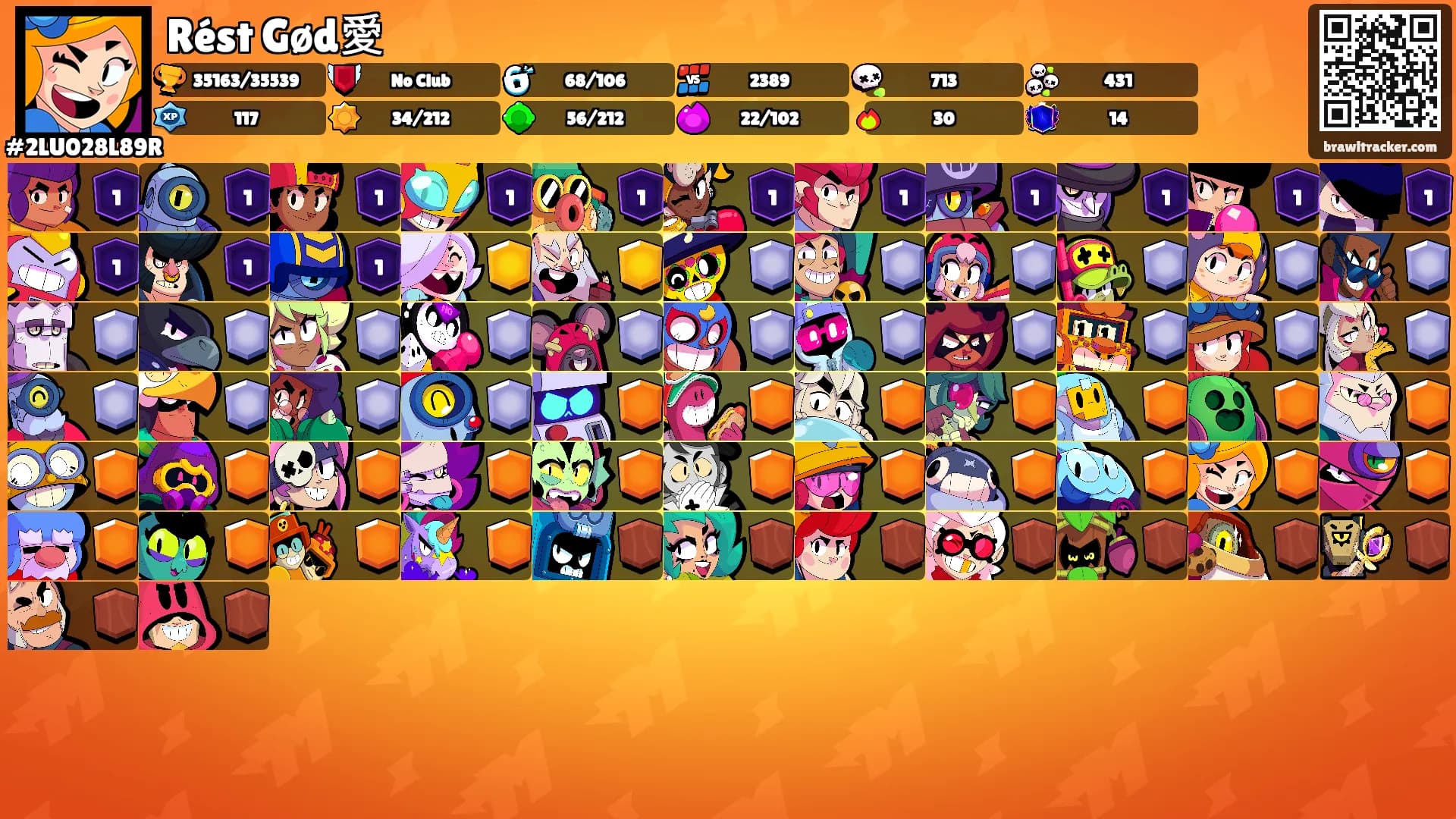 Rést Gød愛's Ranks