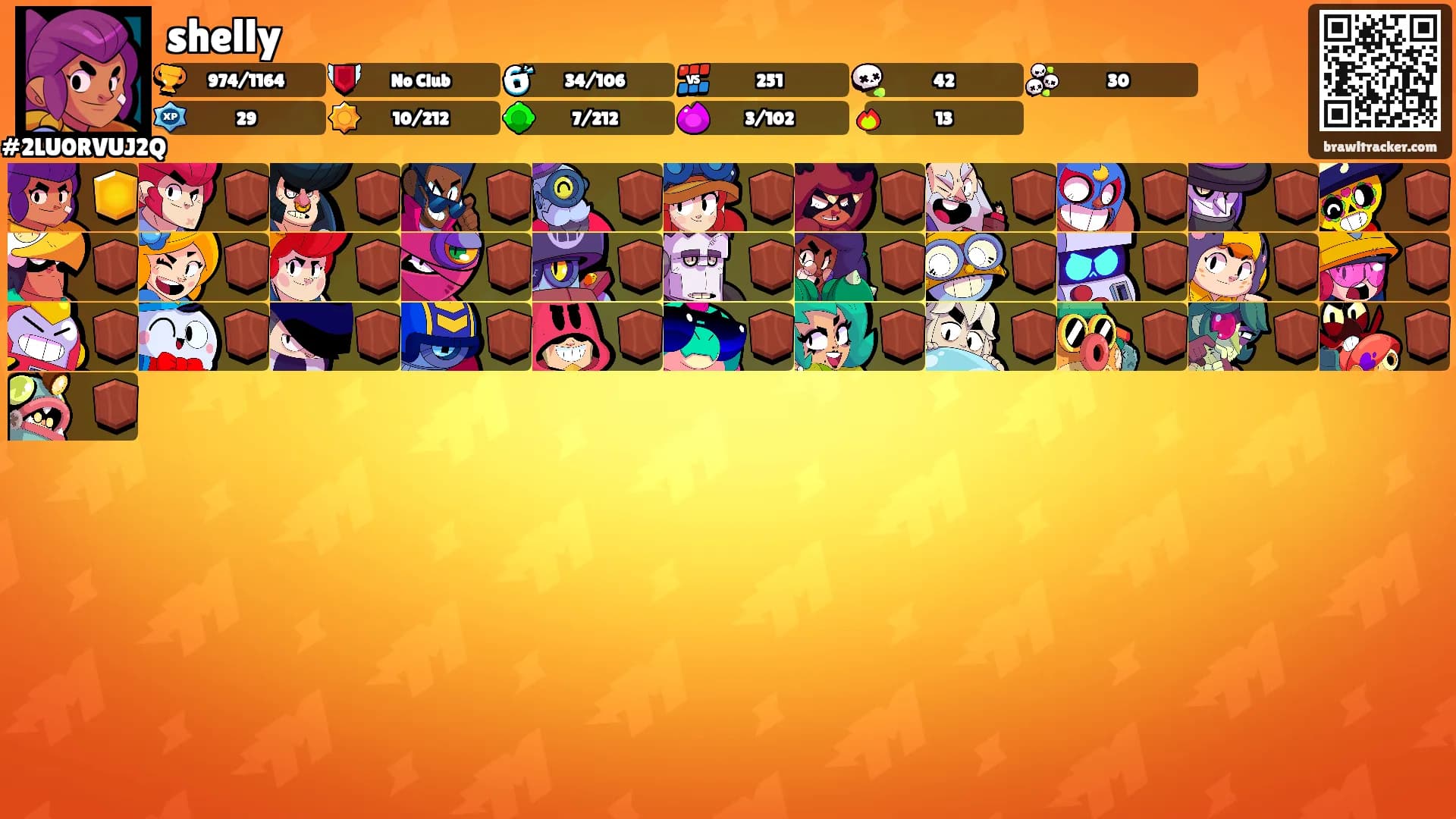 shelly's Ranks