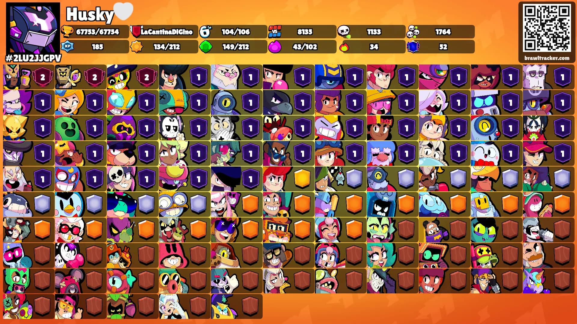 Husky🤍's Ranks