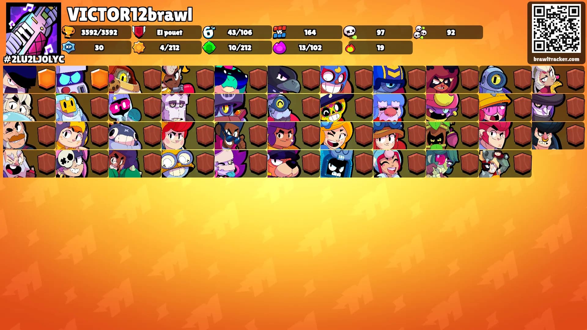 VICTOR12brawl's Ranks