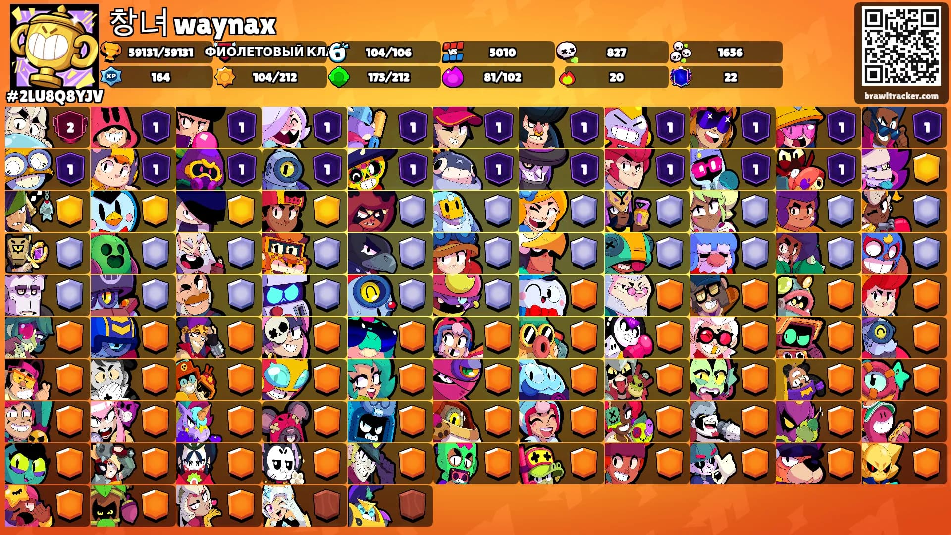 창녀 waynax's Ranks