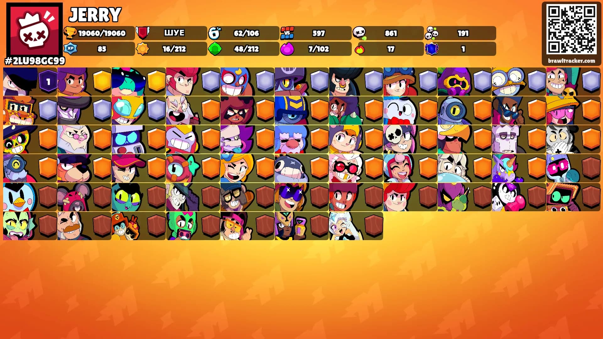 JERRY's Ranks