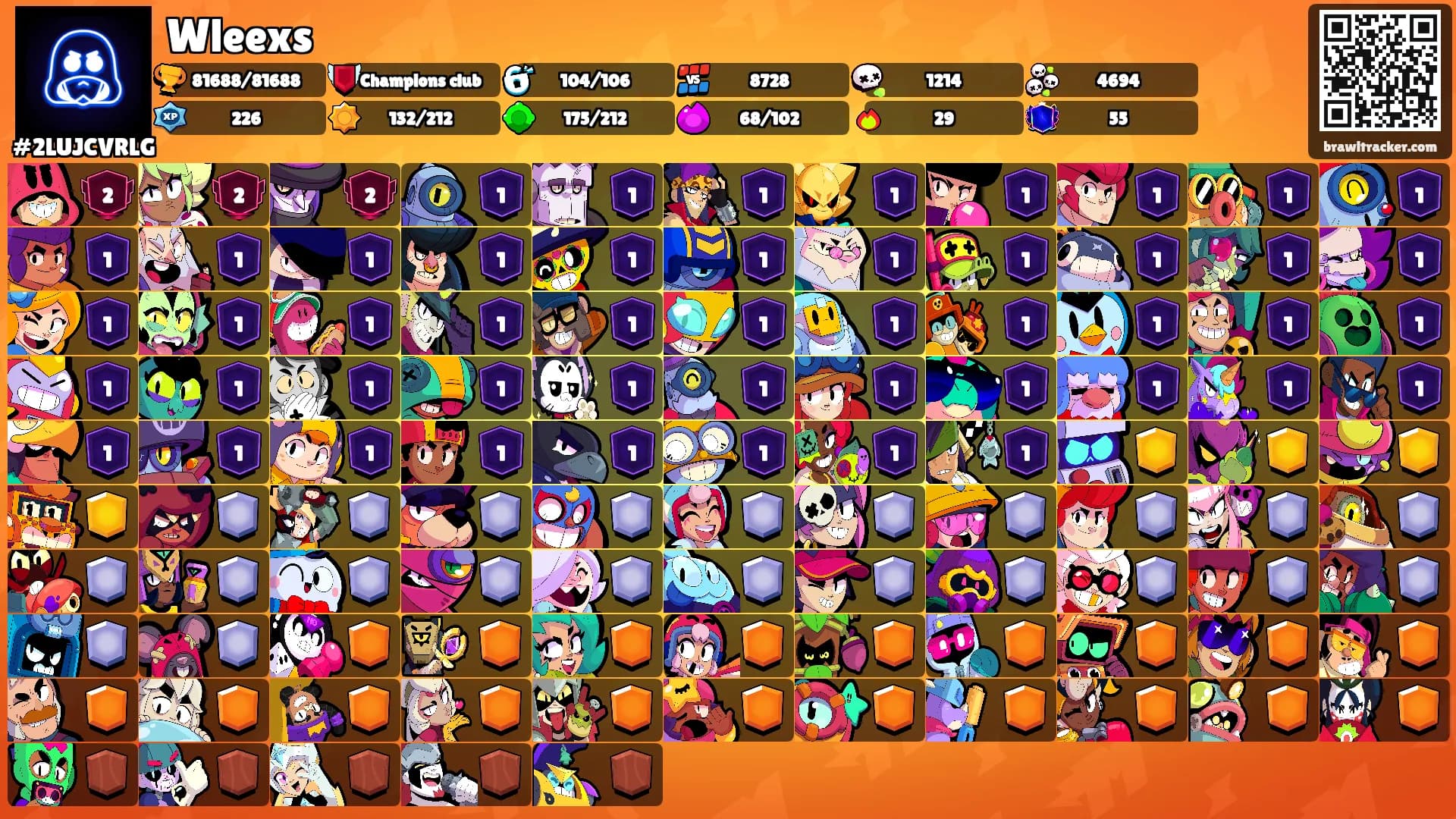 Wleexs's Ranks