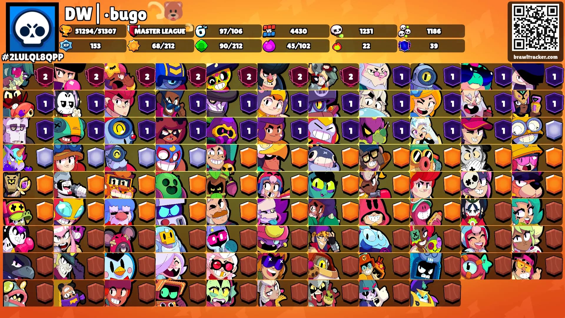 DW|•bugo💫🐻's Ranks