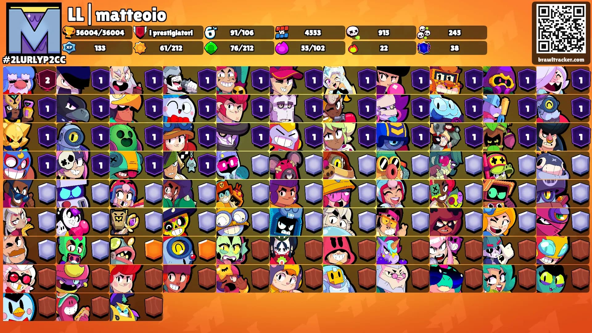 LL|matteoio's Ranks