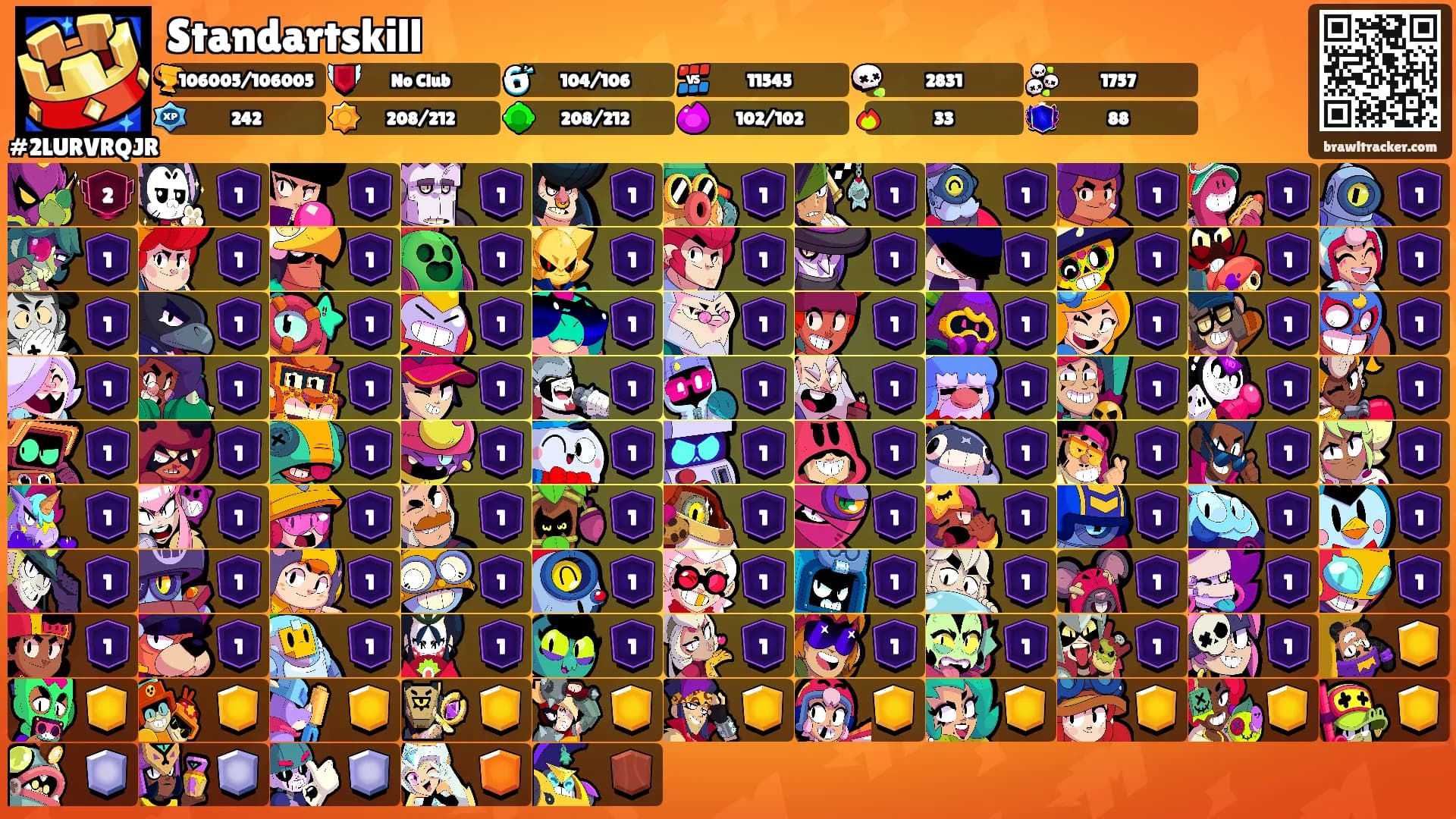 Standartskill's Ranks