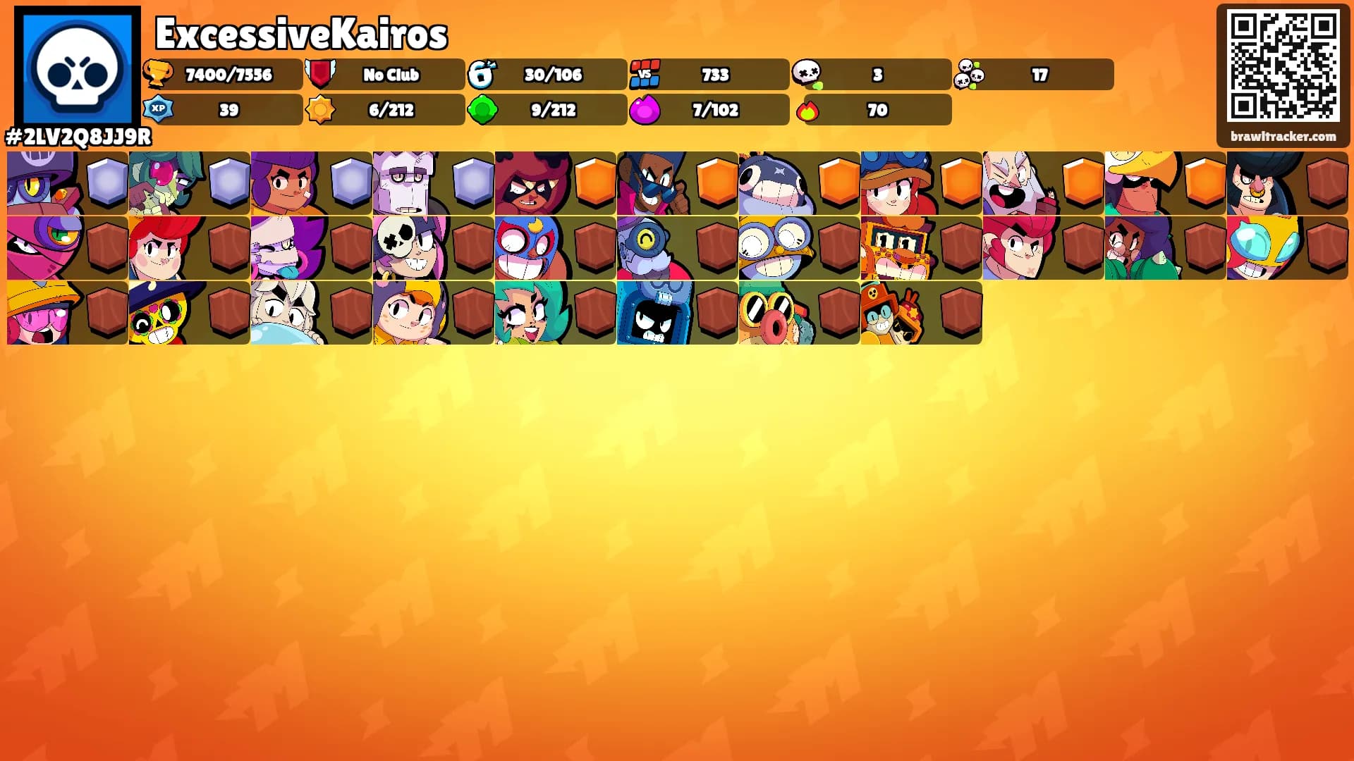 ExcessiveKairos's Ranks