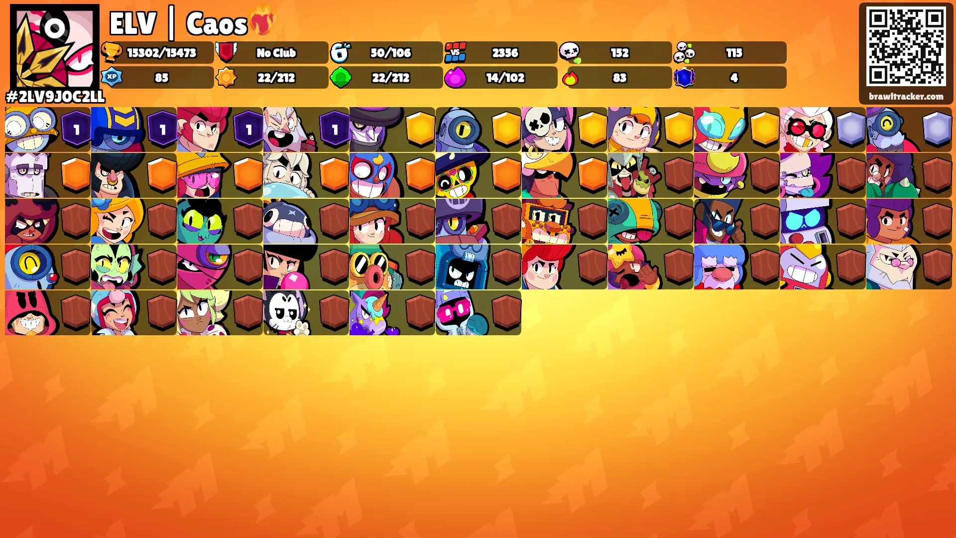 ELV | Caos❤️‍🔥's Ranks