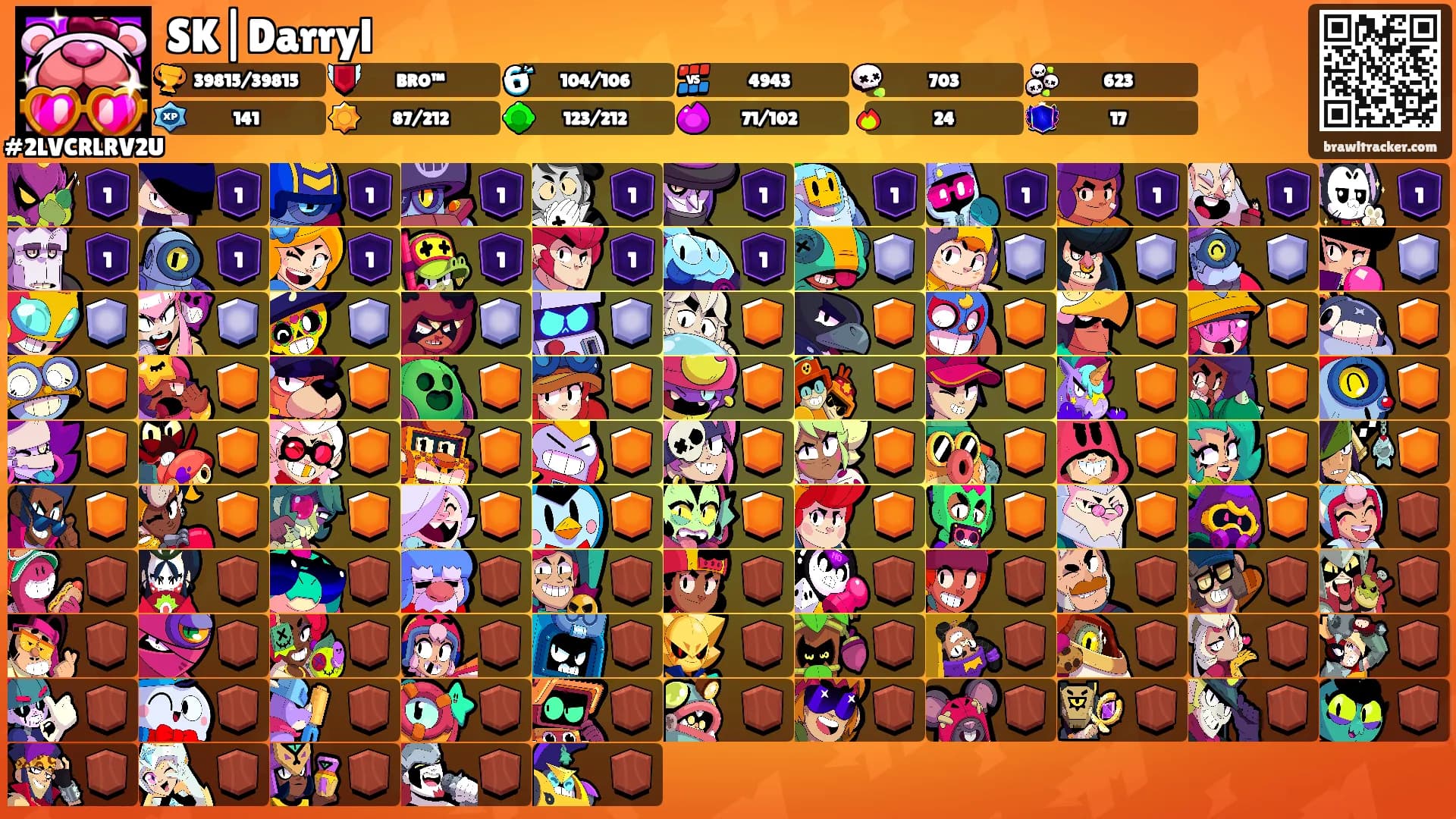 SK|Darryl's Ranks