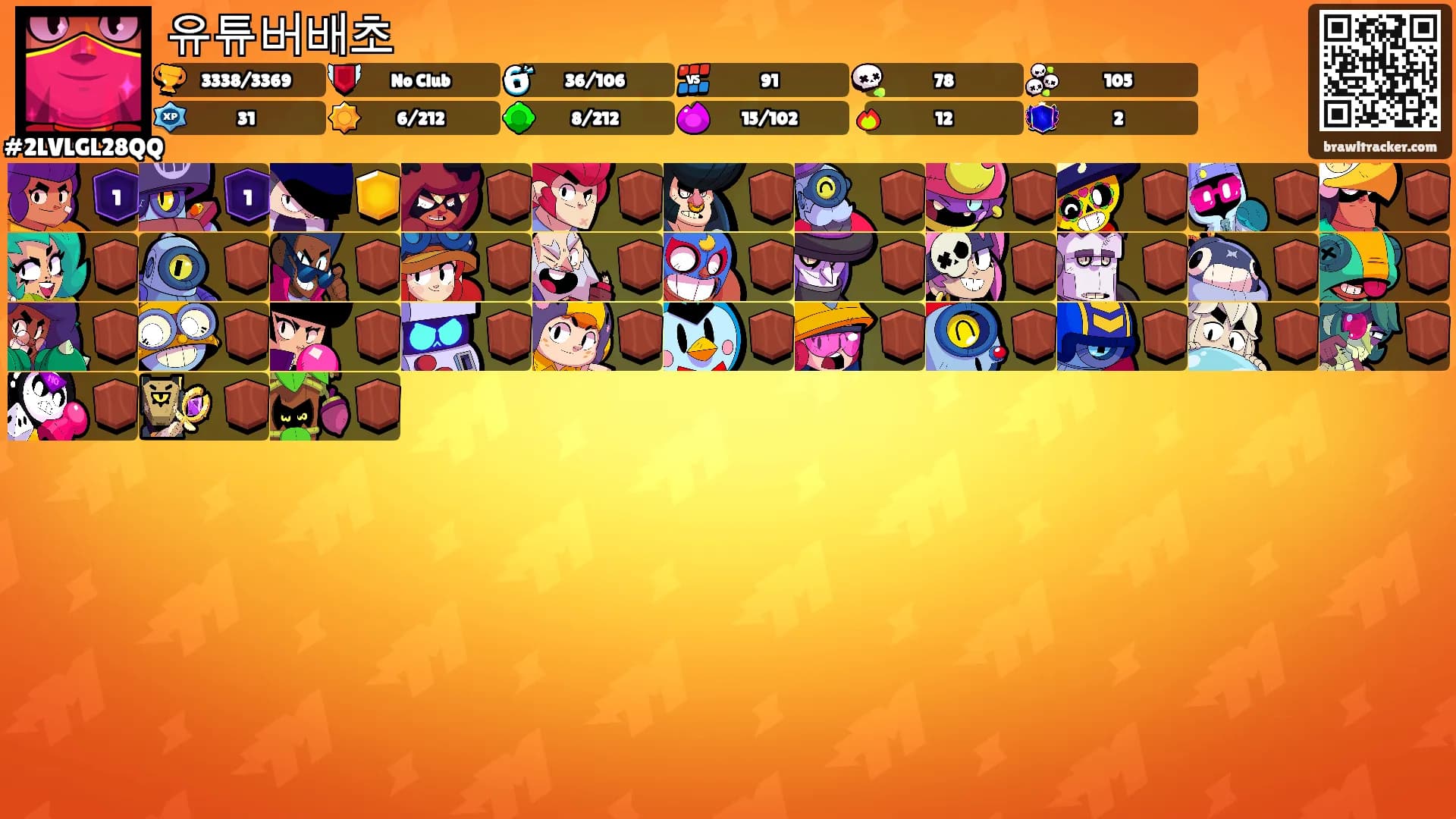 유튜버배초's Ranks
