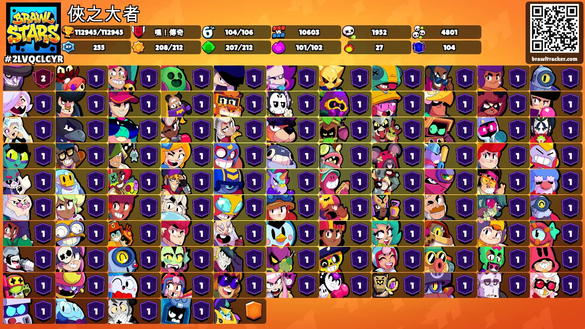 俠之大者's Ranks