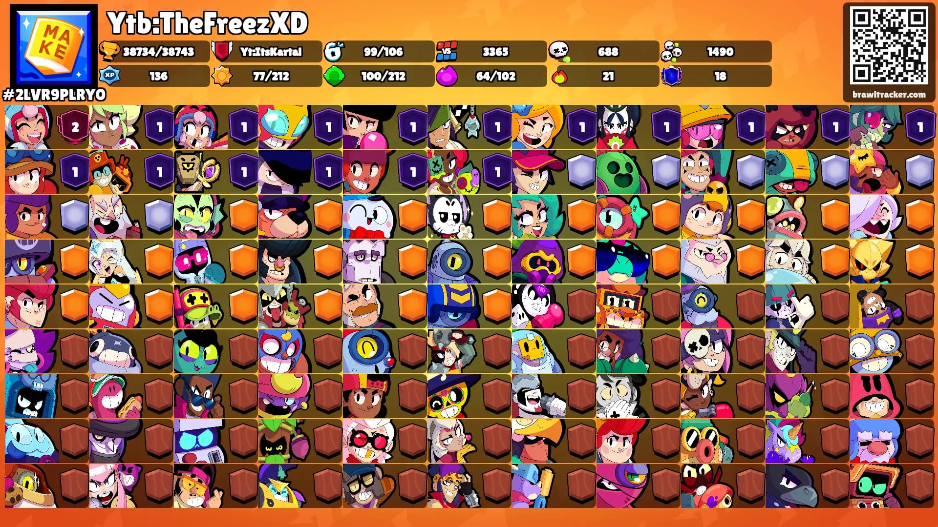 Ytb:TheFreezXD's Ranks