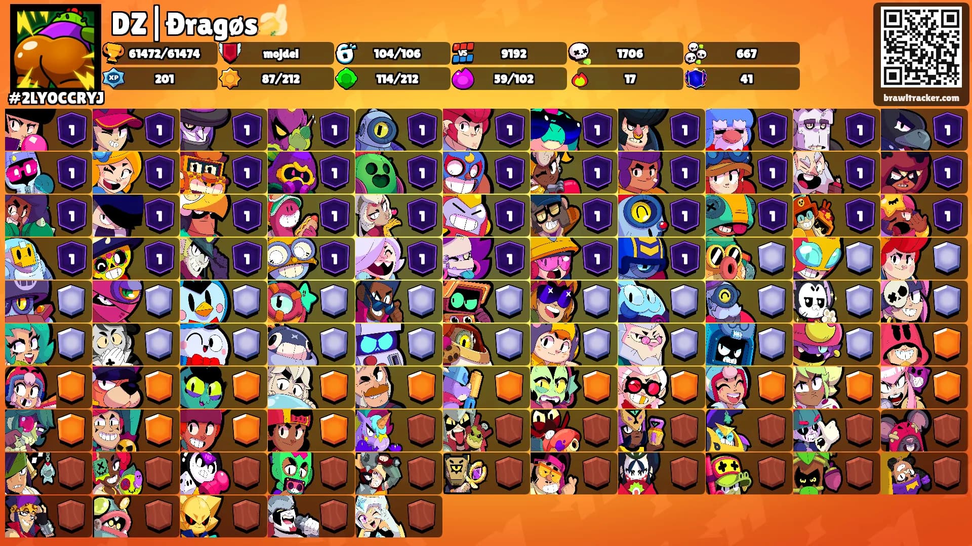 DZ|Ðragøs🍌's Ranks
