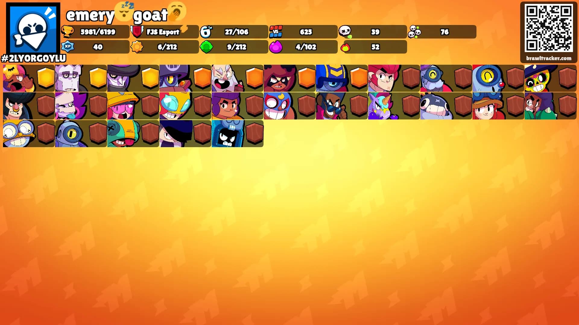 emery😴goat🥱's Ranks