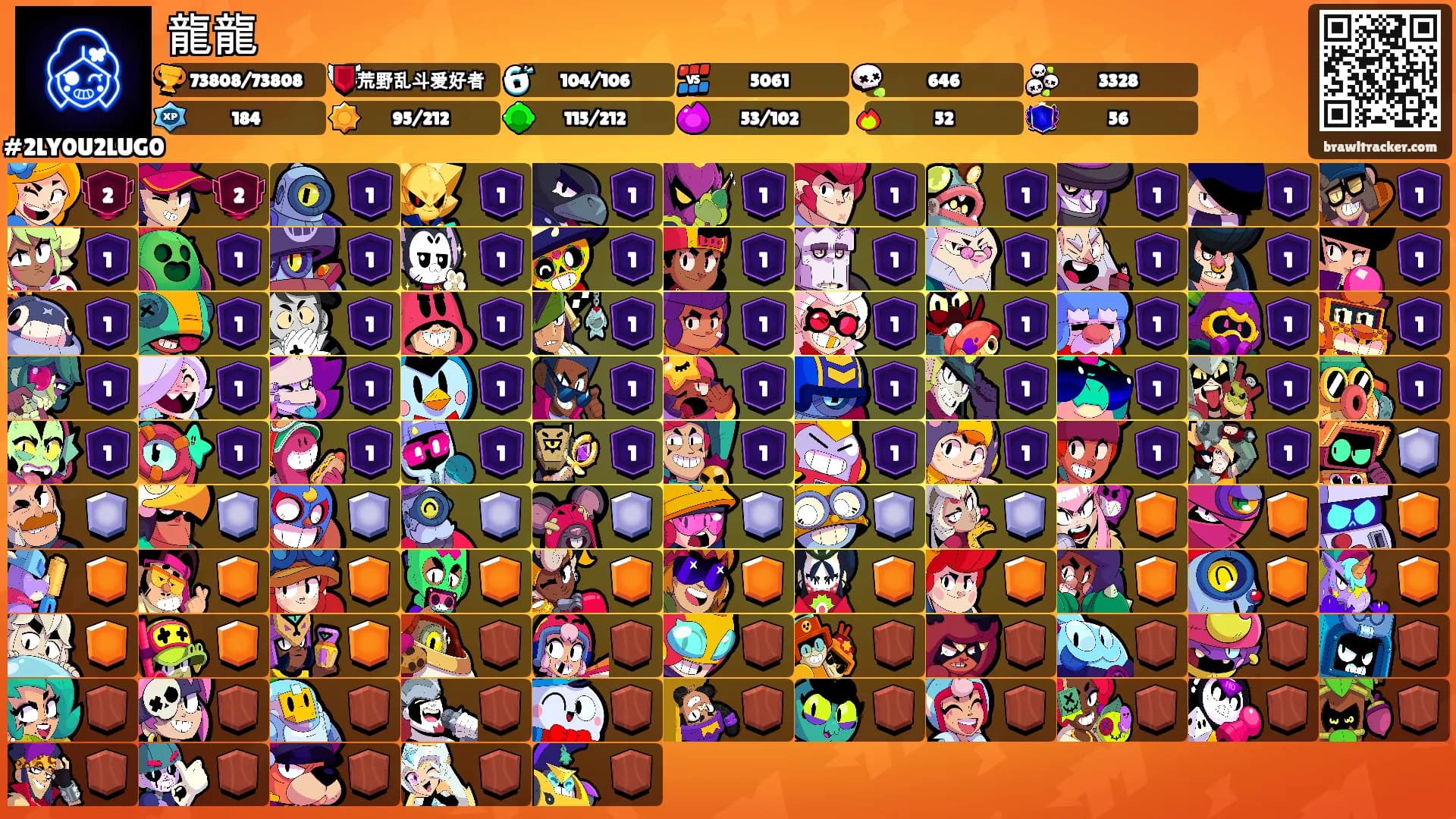 龍龍's Ranks