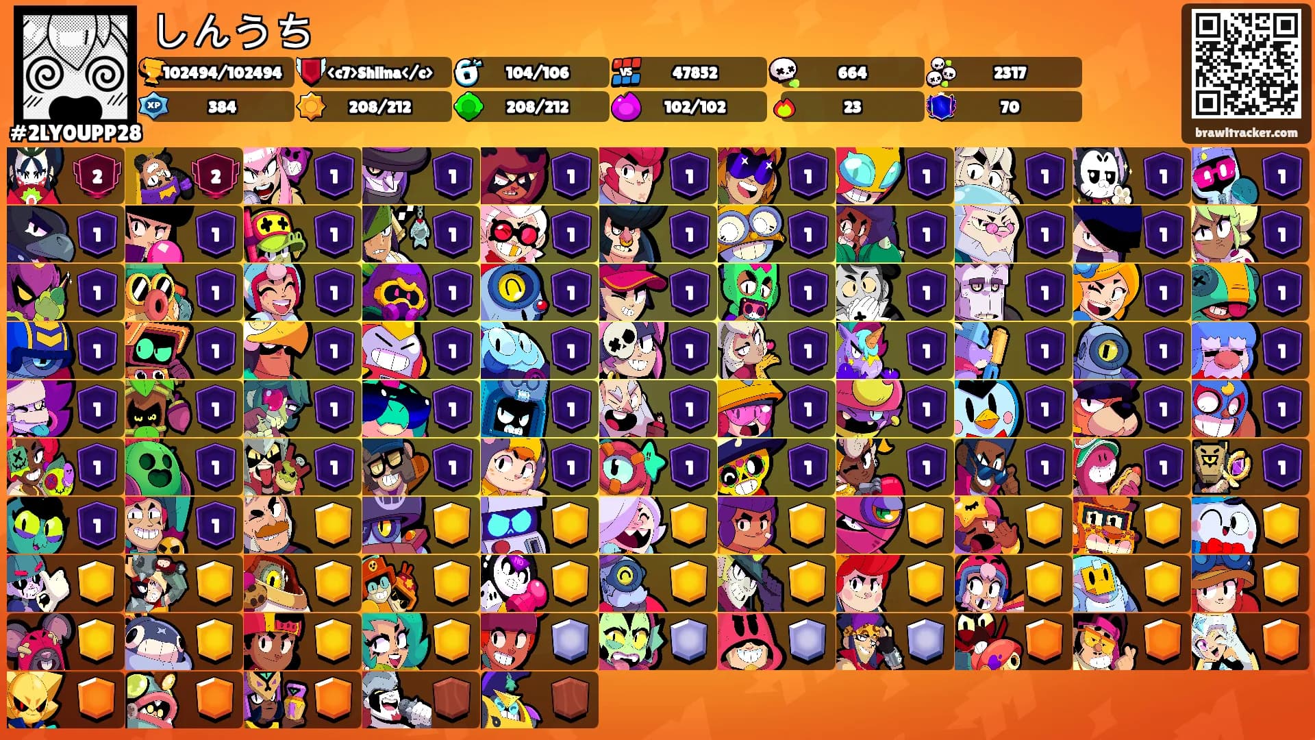 しんうち's Ranks