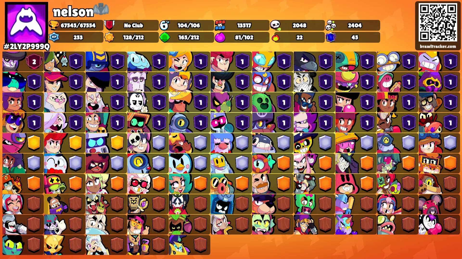 nelson🦇's Ranks