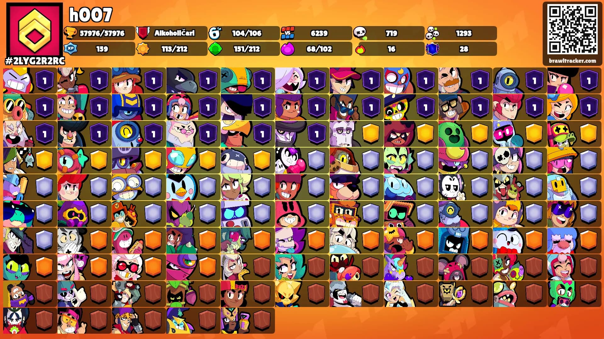 h007's Ranks