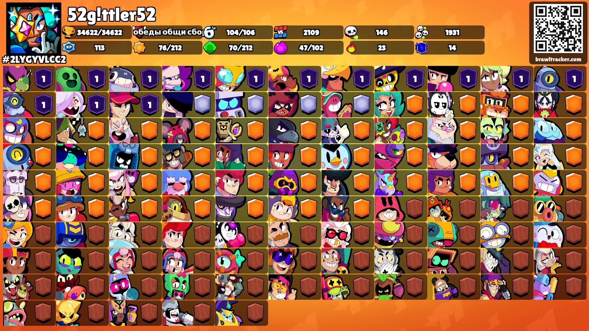 52g!ttler52's Ranks