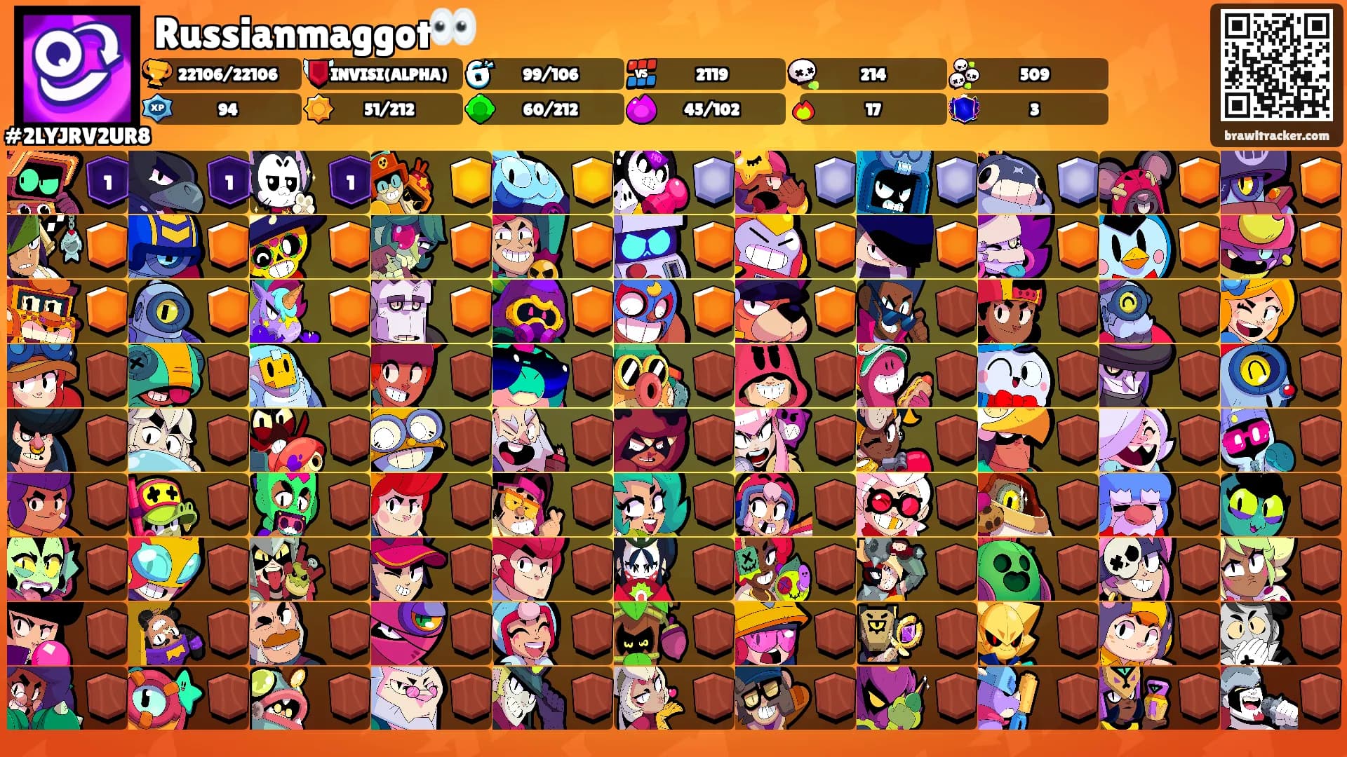 Russianmaggot👀's Ranks