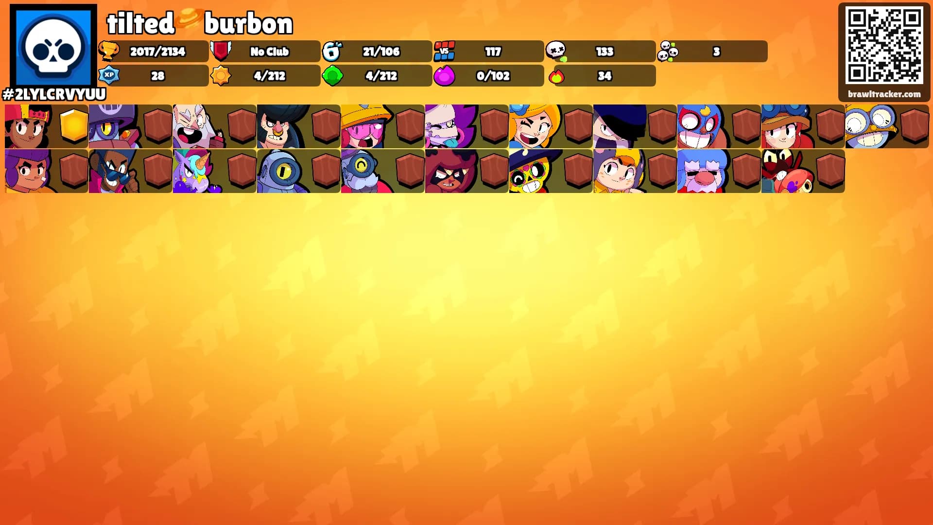 tilted🪐burbon's Ranks