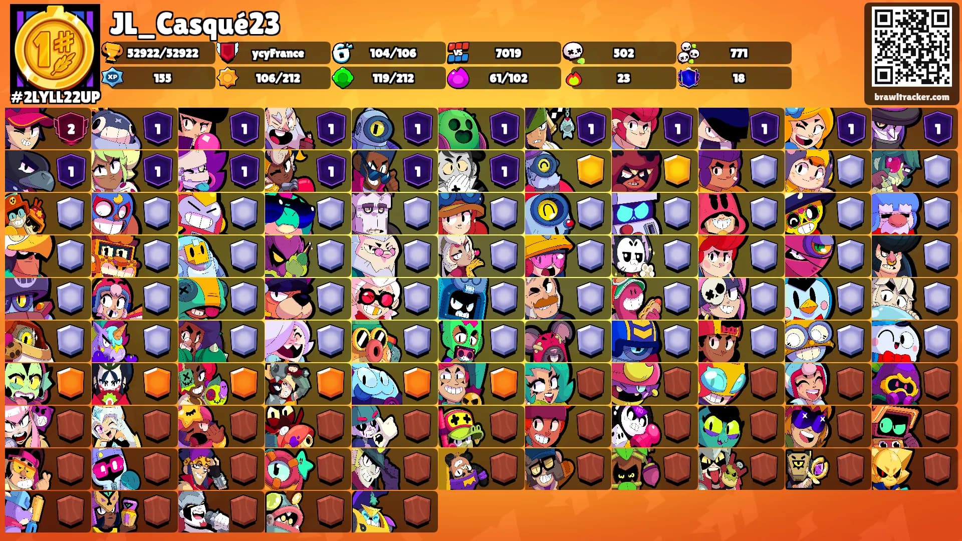 JL_Casqué23's Ranks