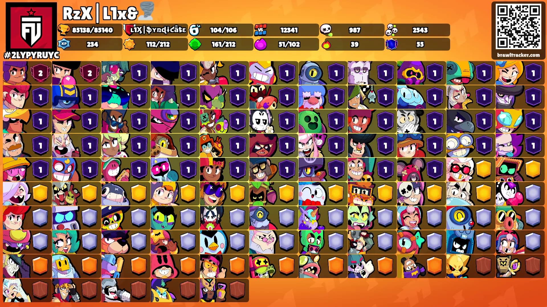 RzX|L1x&🌪️'s Ranks