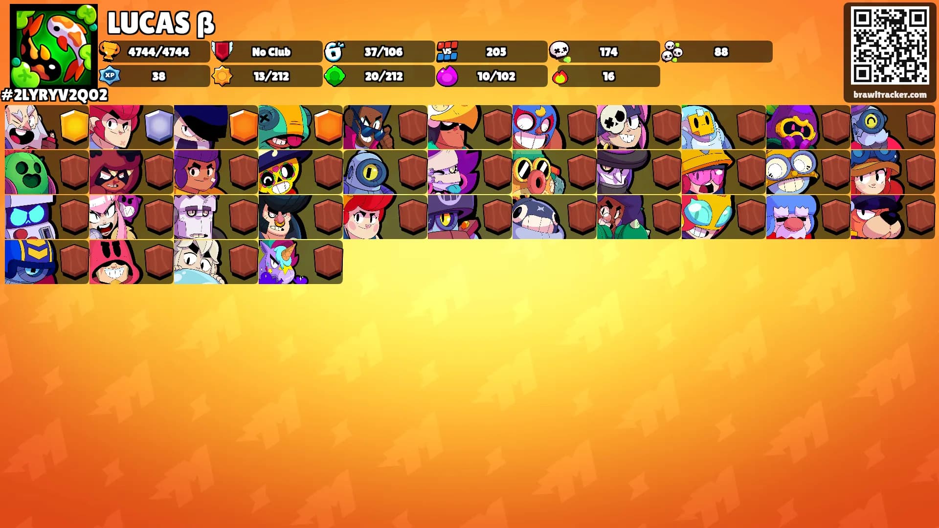 LUCAS ß's Ranks