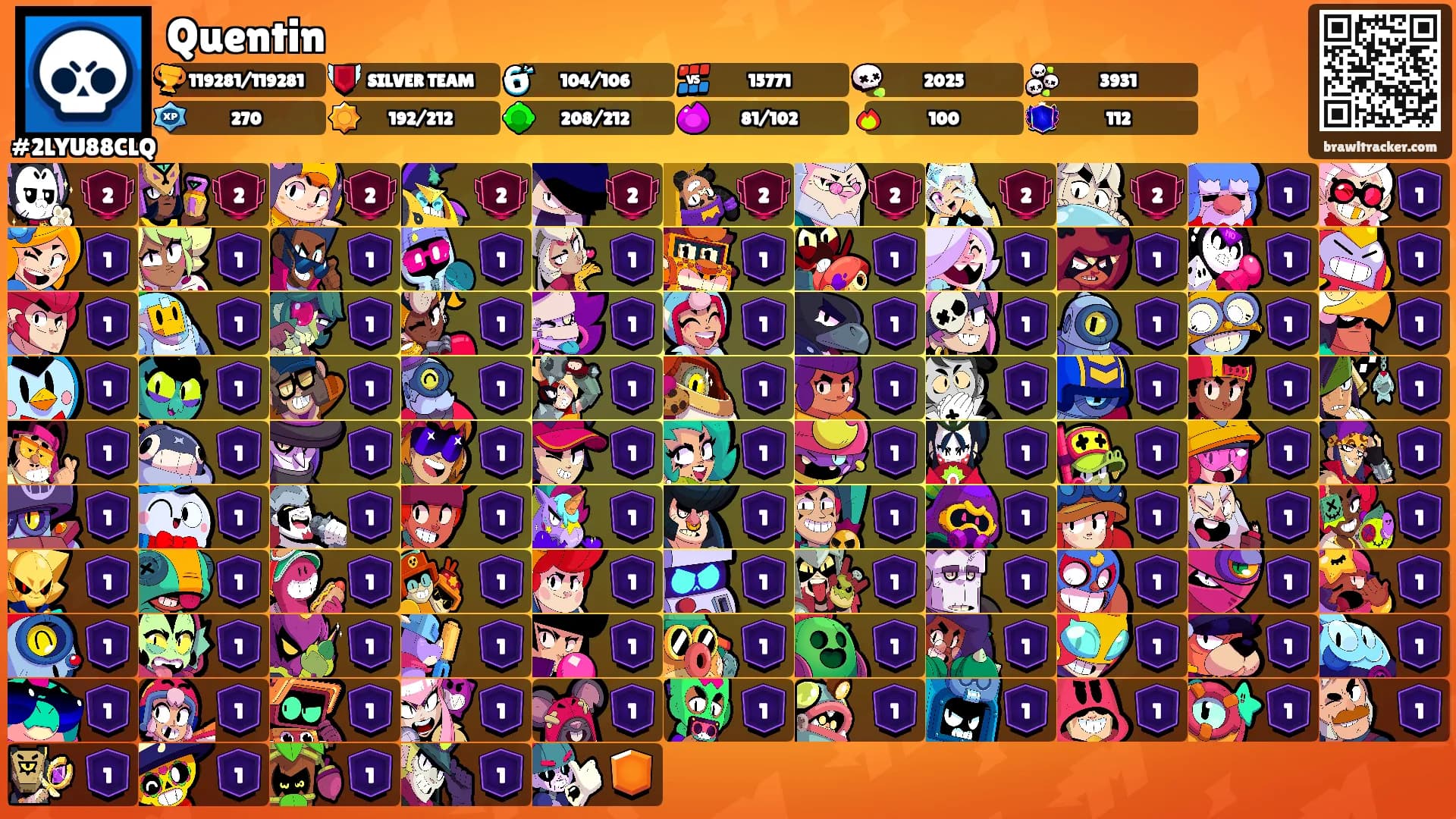 Quentin's Ranks