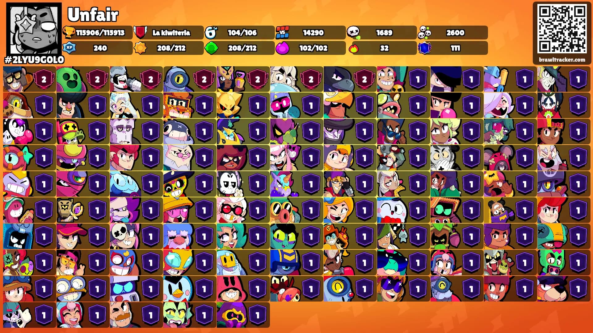 Unfair's Ranks