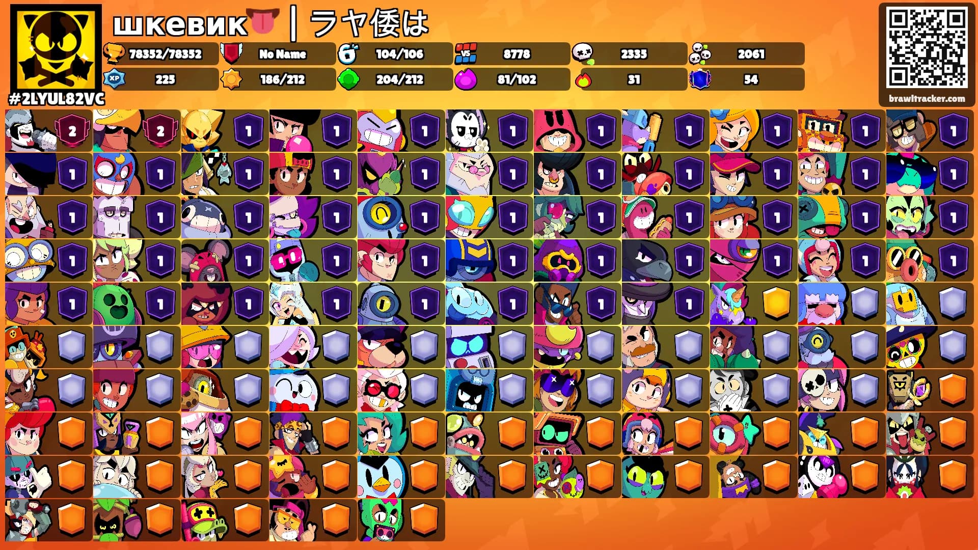 шкевик👅 | ラヤ倭は's Ranks