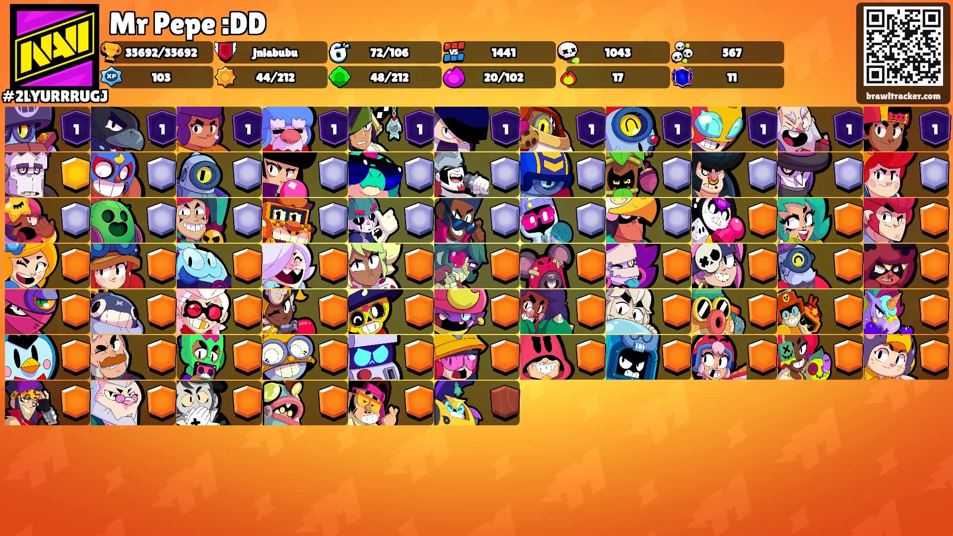 Mr Pepe :DD's Ranks