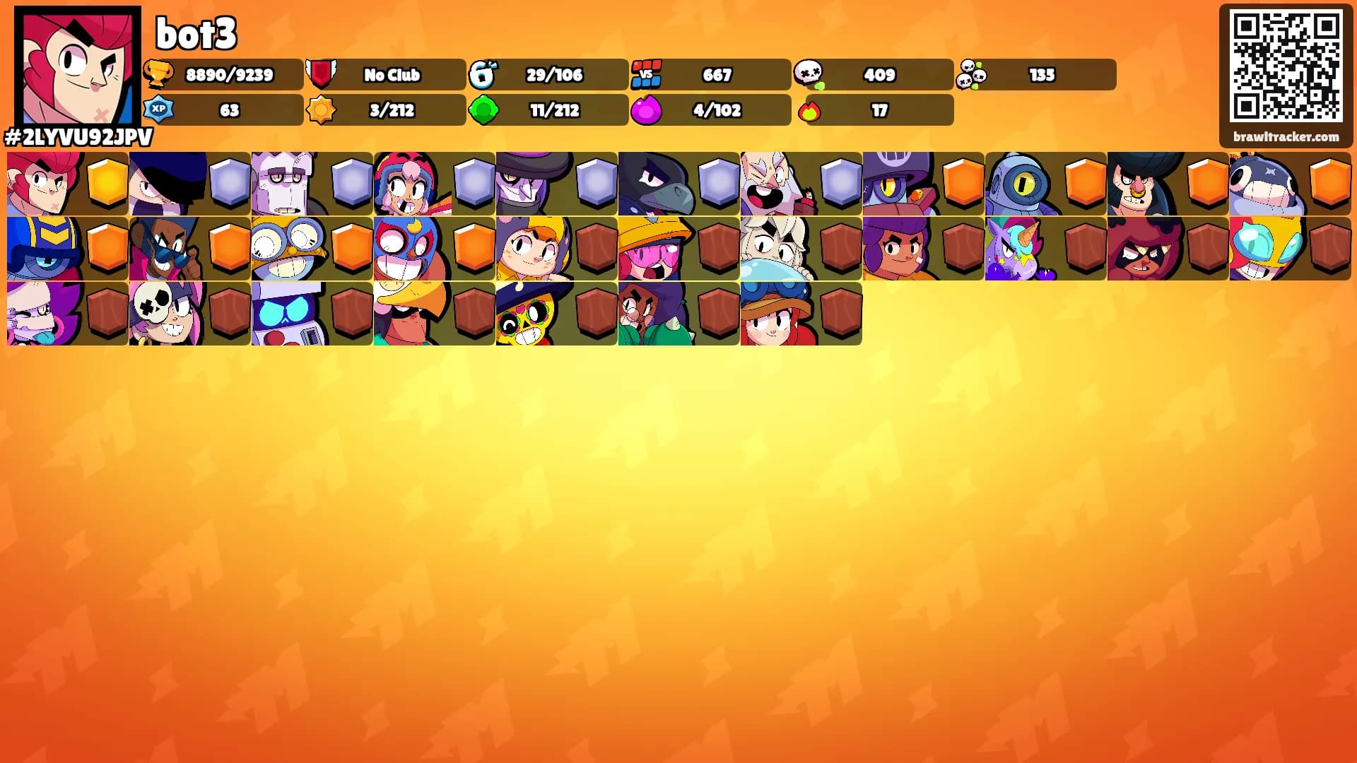 bot3's Ranks