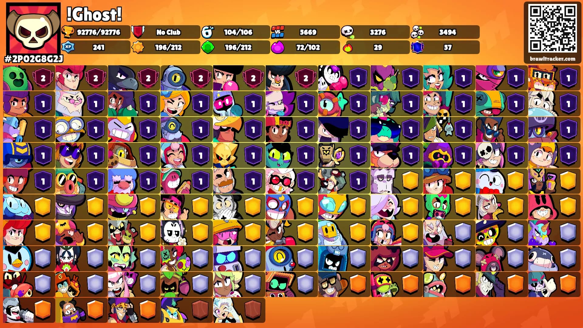 !Ghost!'s Ranks