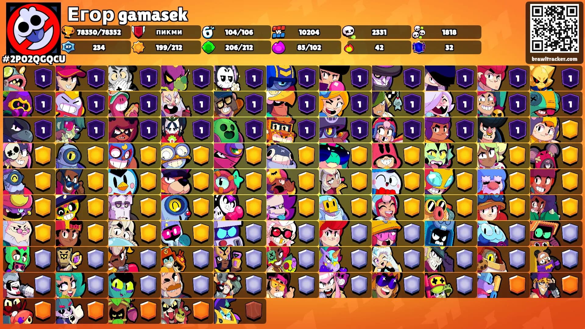 Егор gamasek's Ranks