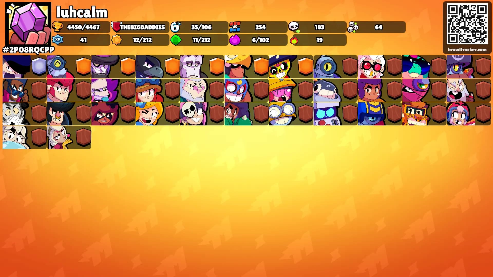 luhcalm's Ranks