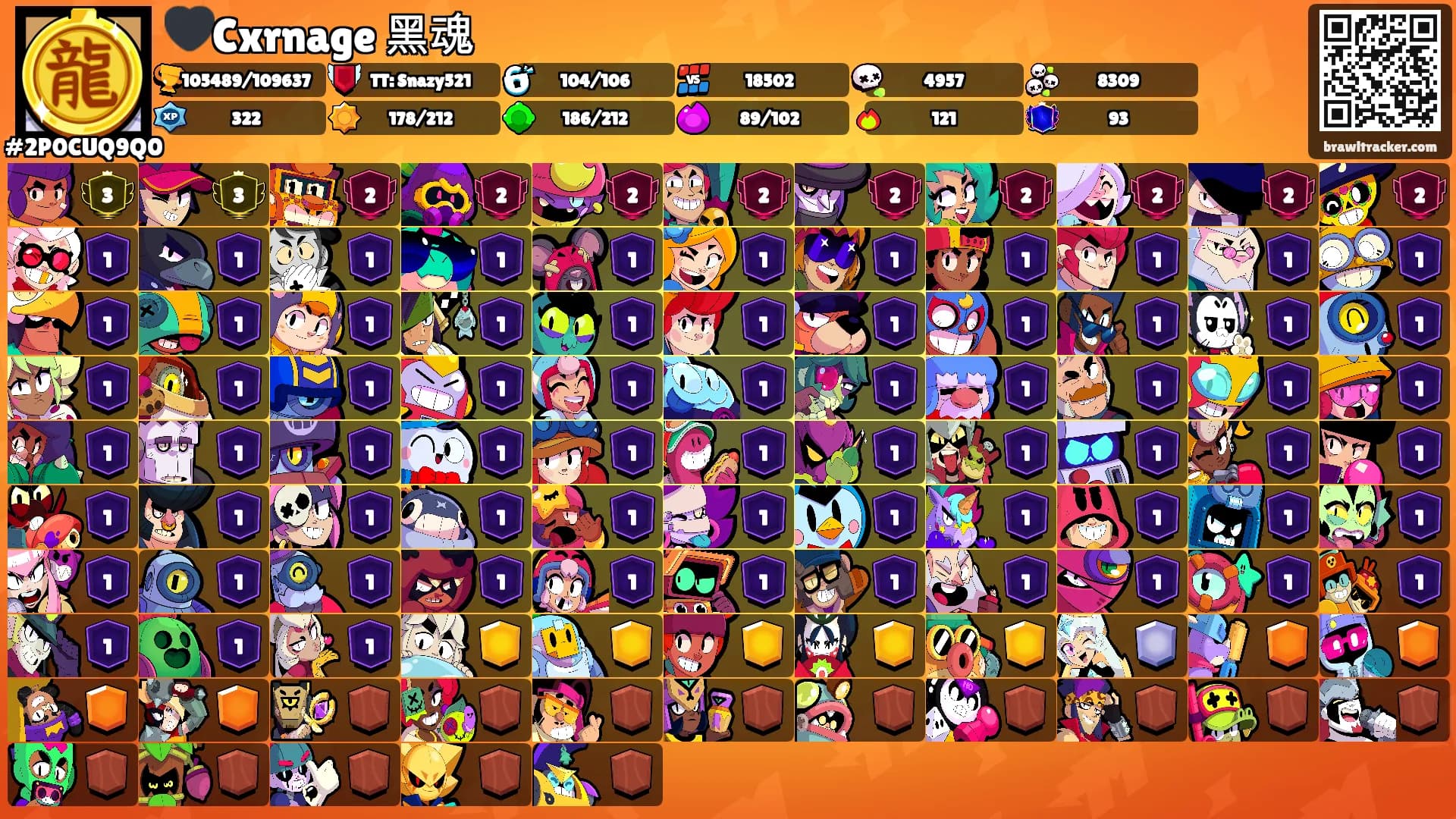 🖤Cxrnage 黑魂's Ranks