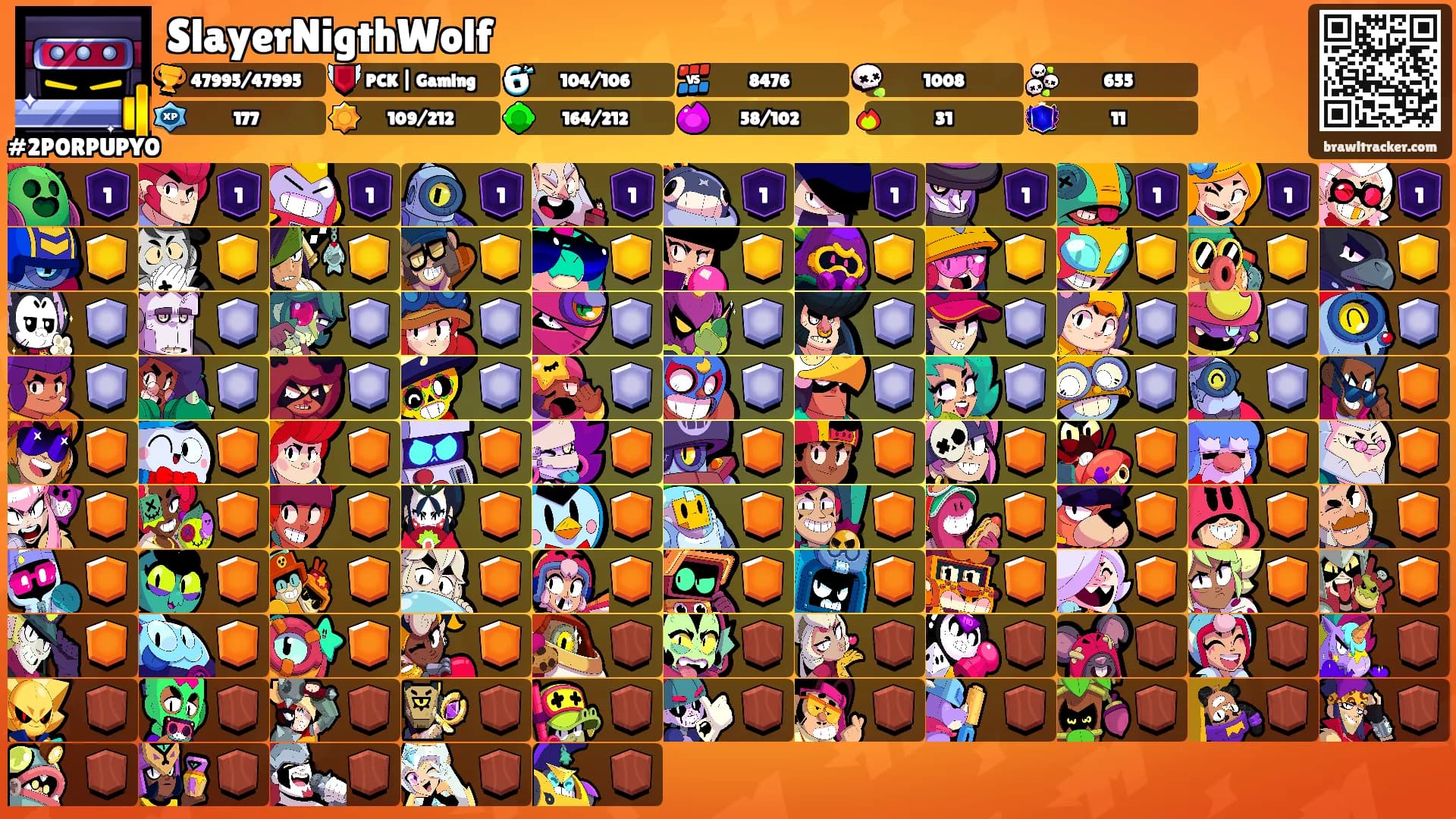 SlayerNigthWolf's Ranks