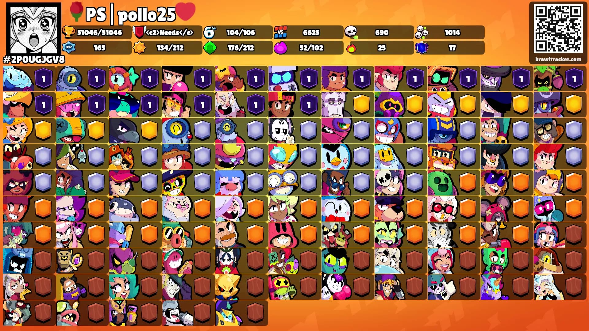 🌹PS|pollo25❤️'s Ranks