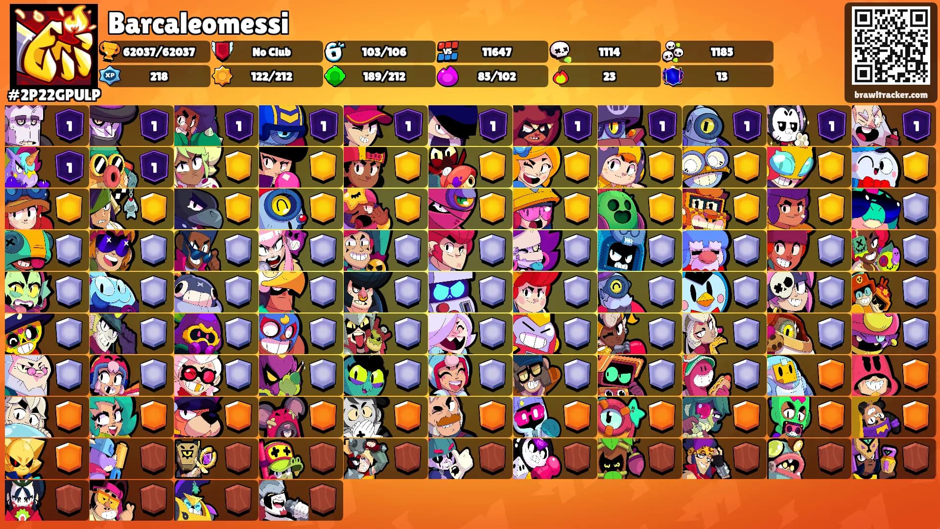 Barcaleomessi's Ranks